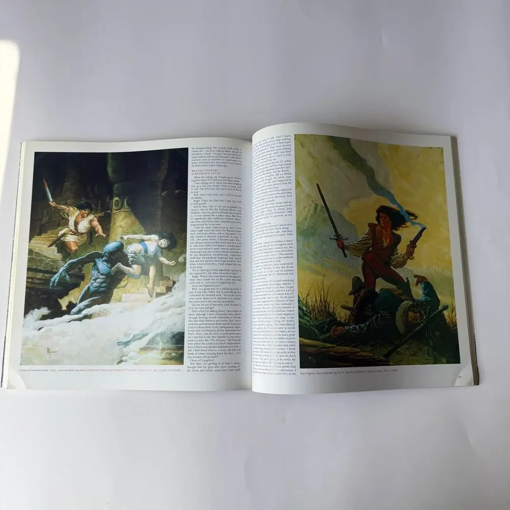 The Comics Journal Library Vol 5 Classic Illustrators Frank Frazetta Russ Heath